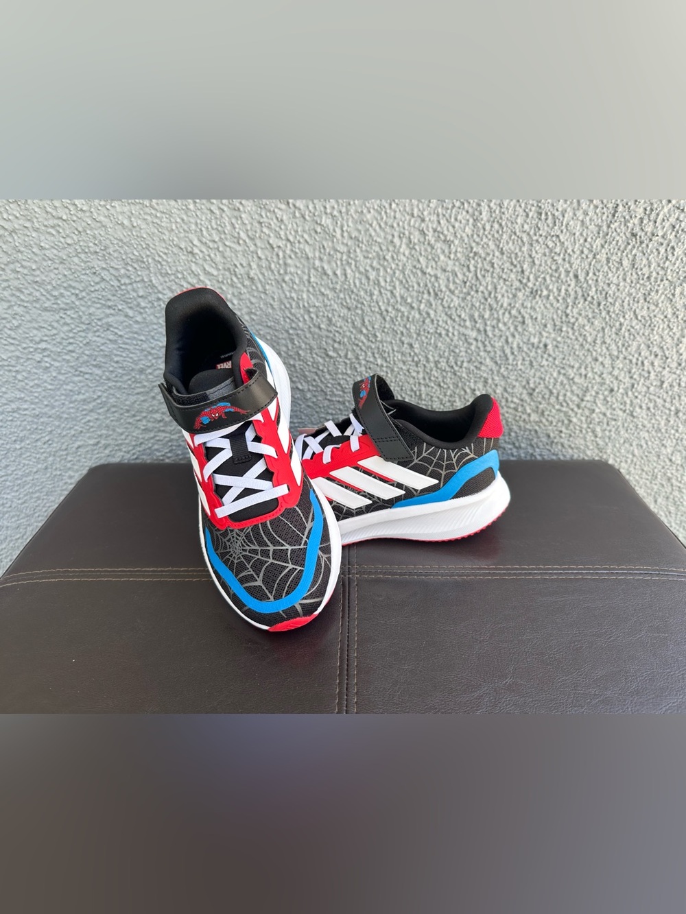 Adidas Marvel Spider-Man Runfalcon Sneakers Kids 2Y NWT